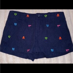 Ralph Lauren Shorts Girls Size 5 Classic Chino Navy Blue